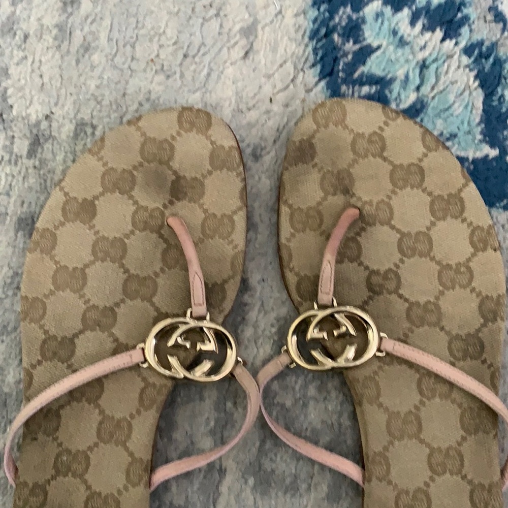 Gucci double G sandals - Picture 6 of 9